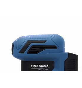 Közeli kép a Kraft&Dele KD3400 csiszoló motorházáról