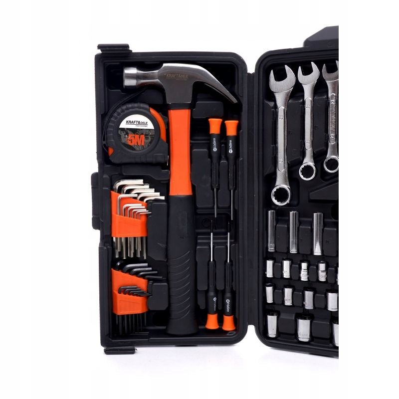 Zestaw narzędzi 140 elementów KRAFT&DELE KD10462