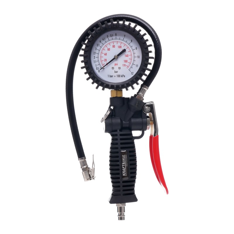 Reifenfüllpistole mit Manometer KRAFT&DELE KD1365