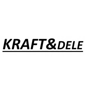Logo marki KRAFT&DELE na białym tle
