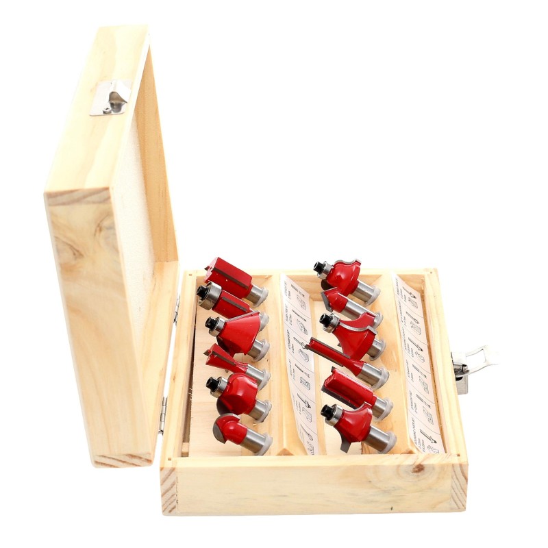 Holzfräser-Set 12-tlg. KRAFT&DELE KD10282
