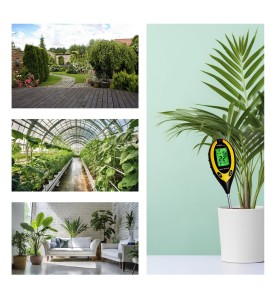 4-in-1 Bodenmessgerät KD11408 bei verschiedenen Gartenanwendungen