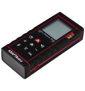 Laserowy miernik cyfrowy dalmierz 100m KD10408 - widok z boku