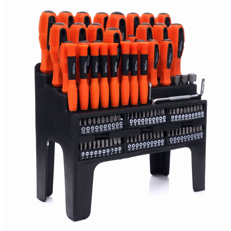 Schraubendreher- und Bit-Set 100-tlg. KRAFT&DELE KD10957 Schraubendreher- und Bit-Set 100-tlg. KRAFT&DELE KD10957