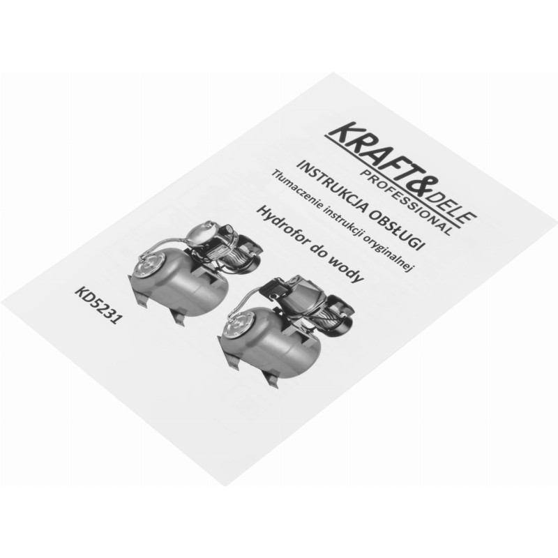 Elektrinė vandens siurbimo stotis KRAFT&DELE 24L 1300W 6000L/h KD5231 Elektrinė vandens siurbimo stotis KRAFT&DELE 24L 1300W 6000L/h KD5231