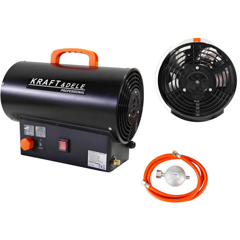 Gasheizgebläse 25kW KRAFT&DELE KD11700 Gasheizgebläse 25kW KRAFT&DELE KD11700
