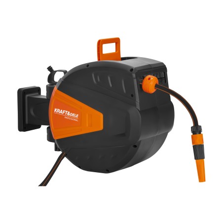 Automatyczny bęben na wąż ogrodowy 25m+2m 1/2" KD2154 - zdjęcie główne