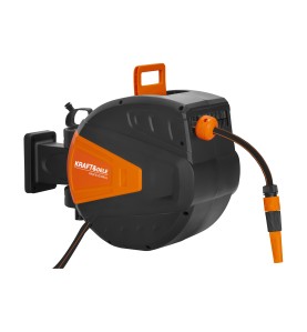 Automatyczny bęben na wąż ogrodowy 25m+2m 1/2" KD2154 - zdjęcie główne