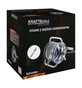Produktverpackung Schlauchwagen mit Gartenschlauch 40m+2m KD2080