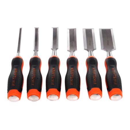 Stechbeitel Set 6-38mm 6tlg. KRAFT&DELE KD11772