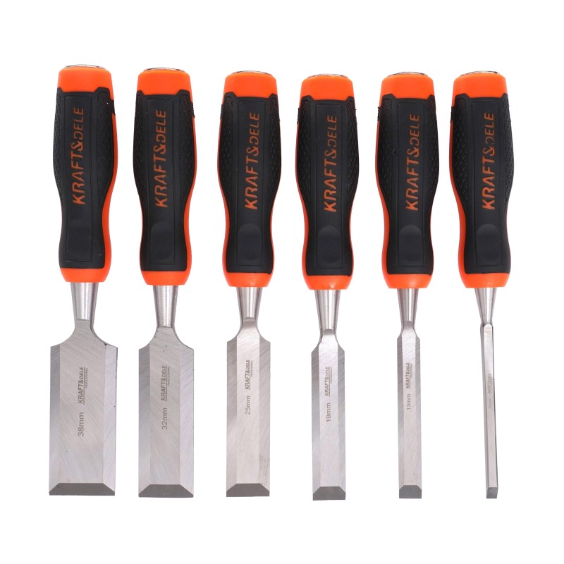 Stechbeitel Set 6-38mm 6-tlg. KRAFT&DELE KD11772