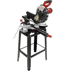 Gehrungssäge KD3010 mit Basis, Ansicht von vorne schräg