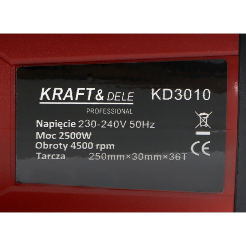 KRAFT&DELE Kappsäge 2500W KD3010 KRAFT&DELE Kappsäge 2500W KD3010