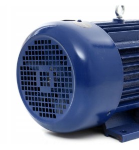 Silnik elektryczny KD1816 zbliżenie na kratkę wentylatora