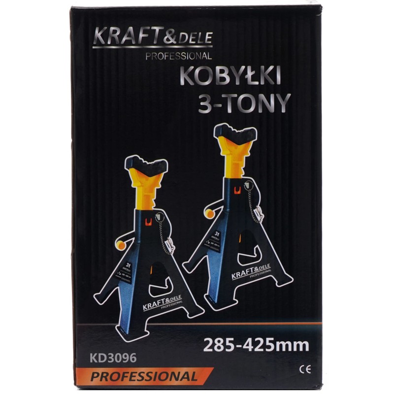 Automobilinės atramos 3T 285-425mm KRAFT&DELE KD3096