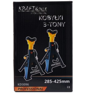 Przód pudełka kobyłek samochodowych 3T 285-425mm Kraft&Dele KD3096
