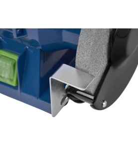 Nahaufnahme der Werkstückauflage der Schleifmaschine KD532-Z