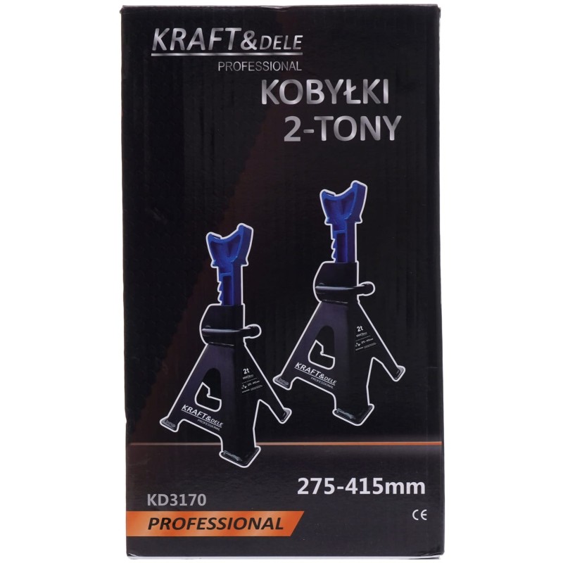 Automobilinės atramos 2T 275-415mm KRAFT&DELE KD3170