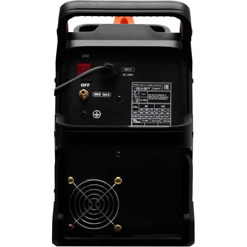 Inverter-Schweißgerät KRAFT&DELE 255A MIG/FLUX/MMA/LIFT TIG/ALU KD3422 Inverter-Schweißgerät KRAFT&DELE 255A MIG/FLUX/MMA/LIFT TIG/ALU KD3422
