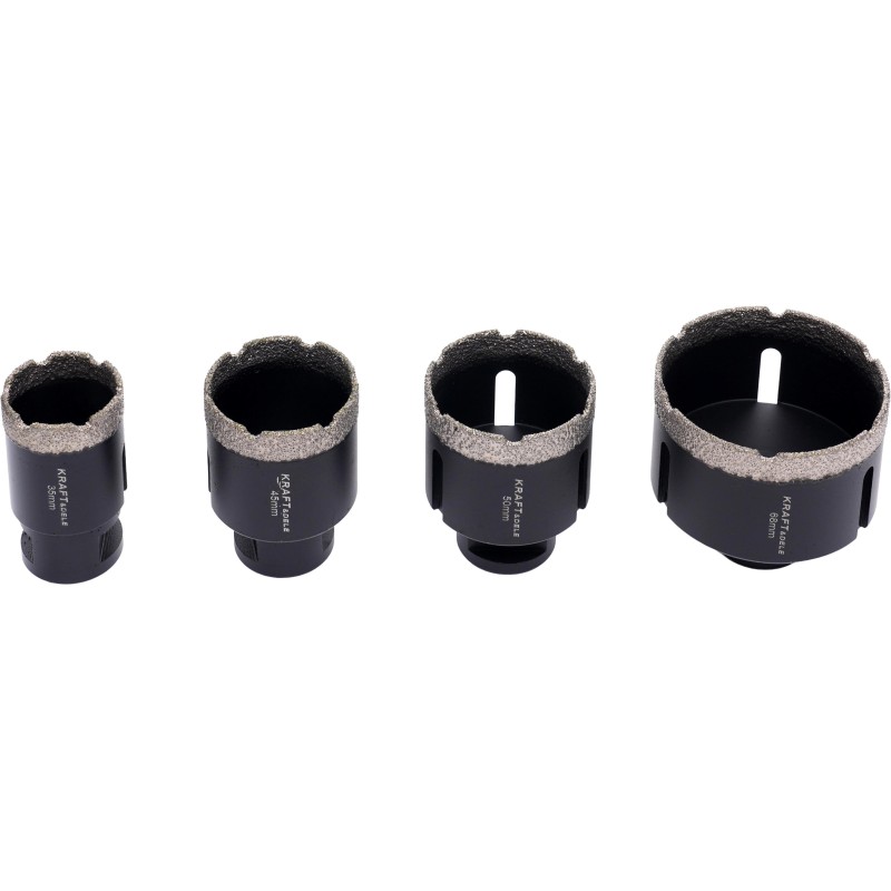 Otwornice diamentowe w walizce 6-68mm 12szt. KRAFT&DELE KD11227
