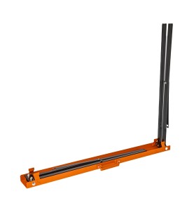 Arbeitsbock KD507 mit einem Bein in angewinkeltem Zustand