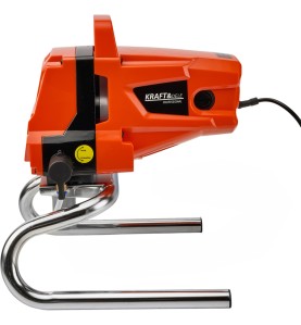 Seitenansicht des KRAFT&DELE KD1744 Farbsprühsystems mit sichtbarem Steuerventil