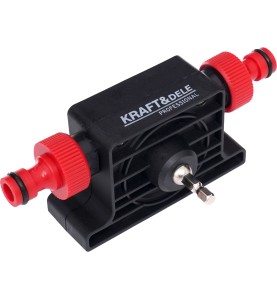Pompa do wody na wkrętarkę Kraft&Dele KD739 - widok z boku pod kątem