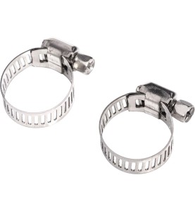 Dwie metalowe opaski zaciskowe do pompy KD739