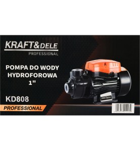 Etykieta na opakowaniu pompy do wody Kraft&Dele KD808