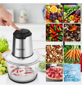 Rozdrabniacz KD4120 z kolażem zdjęć produktów spożywczych