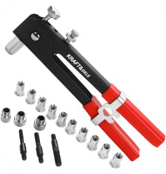 Srieginių kniedžių įrankis + priedai KRAFT&DELE KD11299