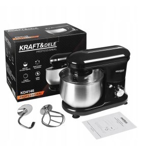 Komplettes KRAFT&DELE KD4146 Mixer-Set mit Verpackung, Anleitung und Zubehör