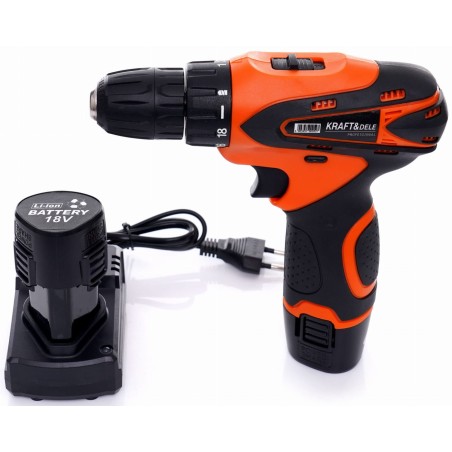 KRAFT&DELE KD3066 Akku-Bohrschrauber 18V