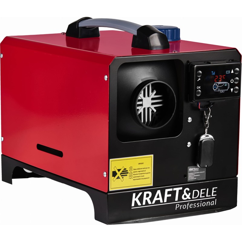 Állóhelyzeti fűtés 9kW 12/230V KRAFT&DELE KD11780