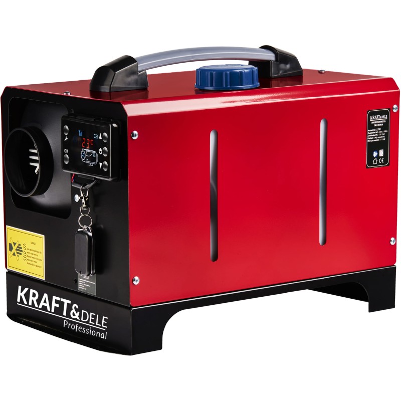 Állóhelyzeti fűtés 9kW 12/230V KRAFT&DELE KD11780