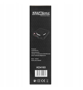 Verpackung des KRAFT&DELE KD4165 Elektroherds mit Herstellerinformationen
