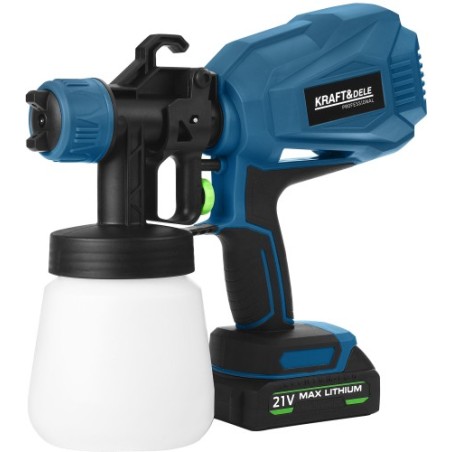 Akumulatorowy pistolet natryskowy 21V 2000mAh KRAFT&DELE KD5481 - zdjęcie główne