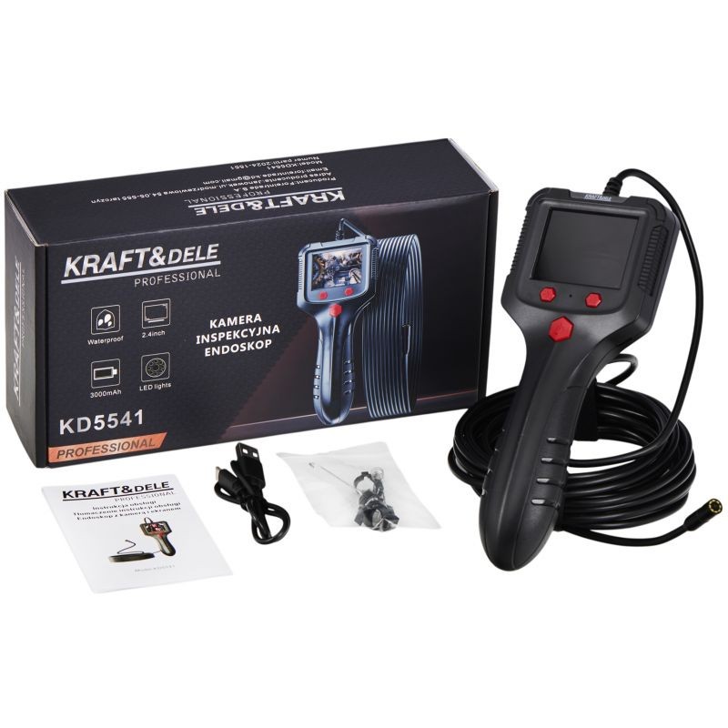 Kamera endoskopowa KRAFT&DELE KD5541 3000mAh