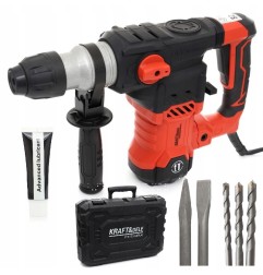 Młot udarowy KRAFT&DELE KD1735 2700W - zdjęcie główne z akcesoriami