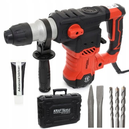 Młot udarowy KRAFT&DELE KD1735 2700W - zdjęcie główne z akcesoriami