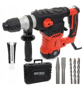 Młot udarowy KRAFT&DELE KD1735 2700W - zdjęcie główne z akcesoriami