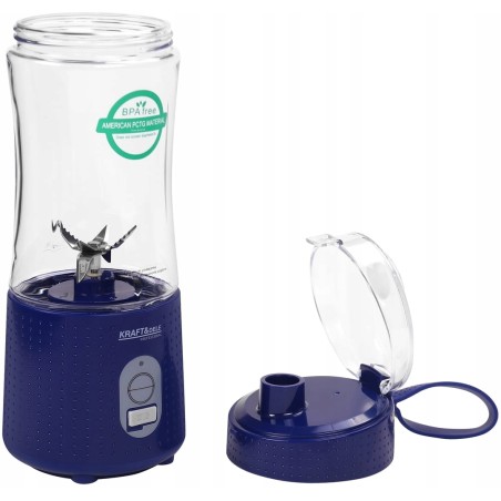 Blender akumulatorowy KRAFT&DELE KD4171 - zdjęcie główne z odłączoną pokrywką