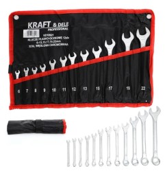 Ringmaulschlüssel-Satz 12-tlg. KRAFT&DELE KD10921
