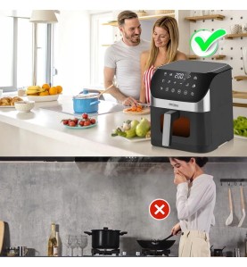 Porównanie smażenia w frytkownicy beztłuszczowej Kraft&Dele KD4108 i na tradycyjnej patelni