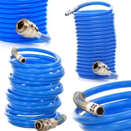 KRAFT&DELE KD673 8x12mm 20m pneumatikus tömlő - fő kép, amely a termék különböző nézeteit mutatja be