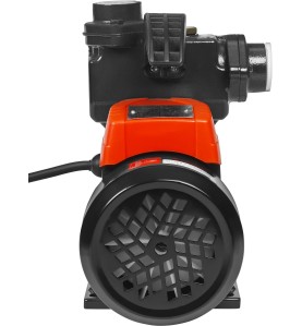 Wasserpumpe KD805 Rückansicht auf Motorgehäuse und Lüfter