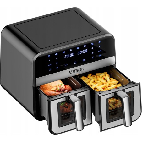 KRAFT&DELE KD4179 9L 2500W gruzdintuvė be aliejaus