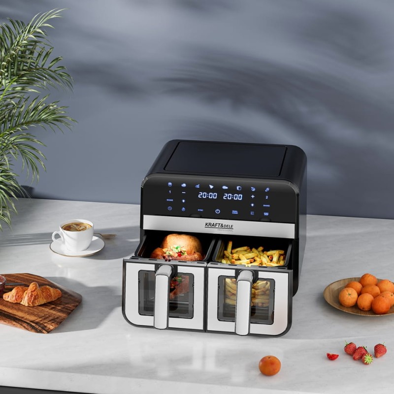 KRAFT&DELE KD4179 Heißluftfritteuse 9L 2500W