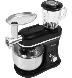 KRAFT&DELE KD4227 Multifunktions-Küchenmaschine 3000W 5L - Hauptbild mit Fleischwolf und Mixer