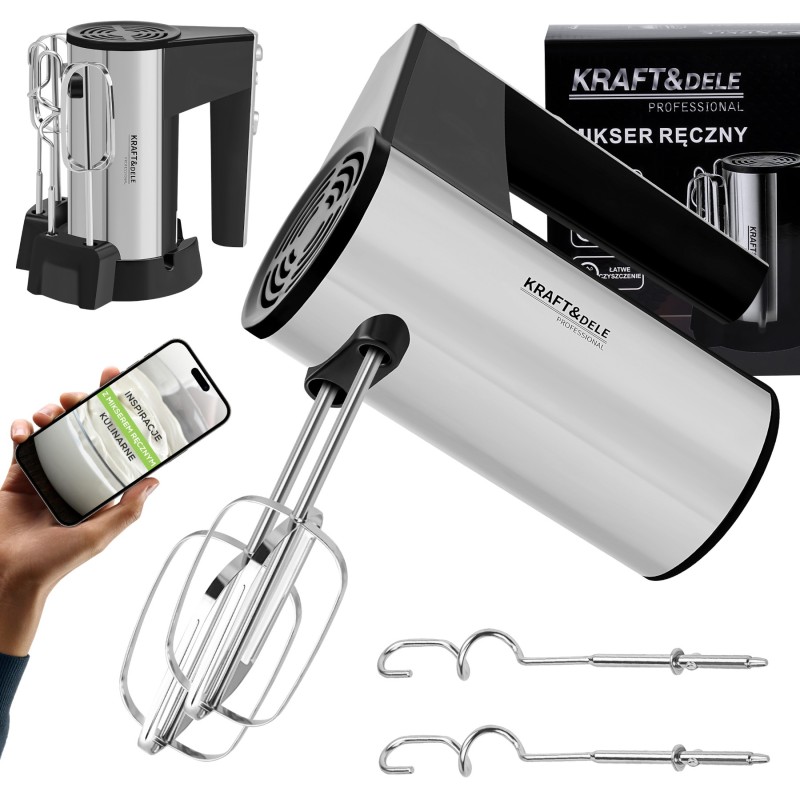 Küchenhandmixer 1000W KRAFT&DELE KD4142